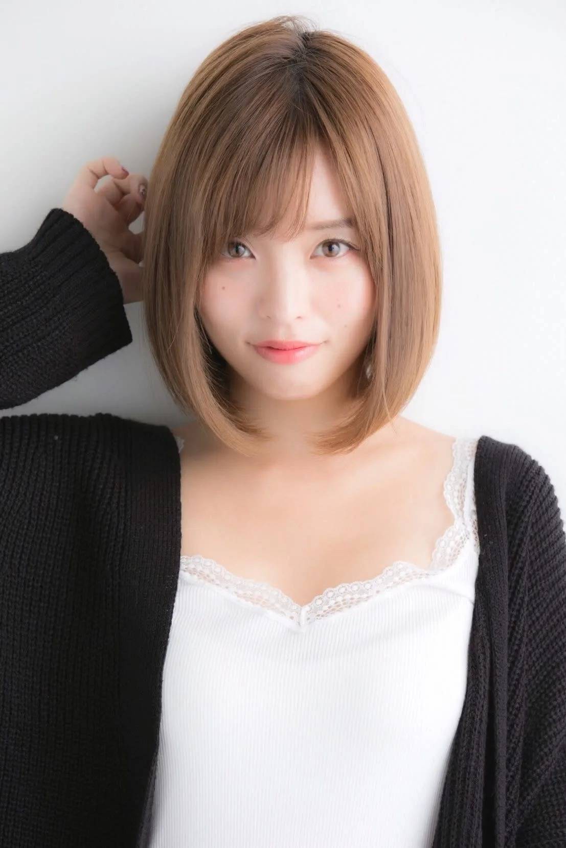 王道ストレートボブ