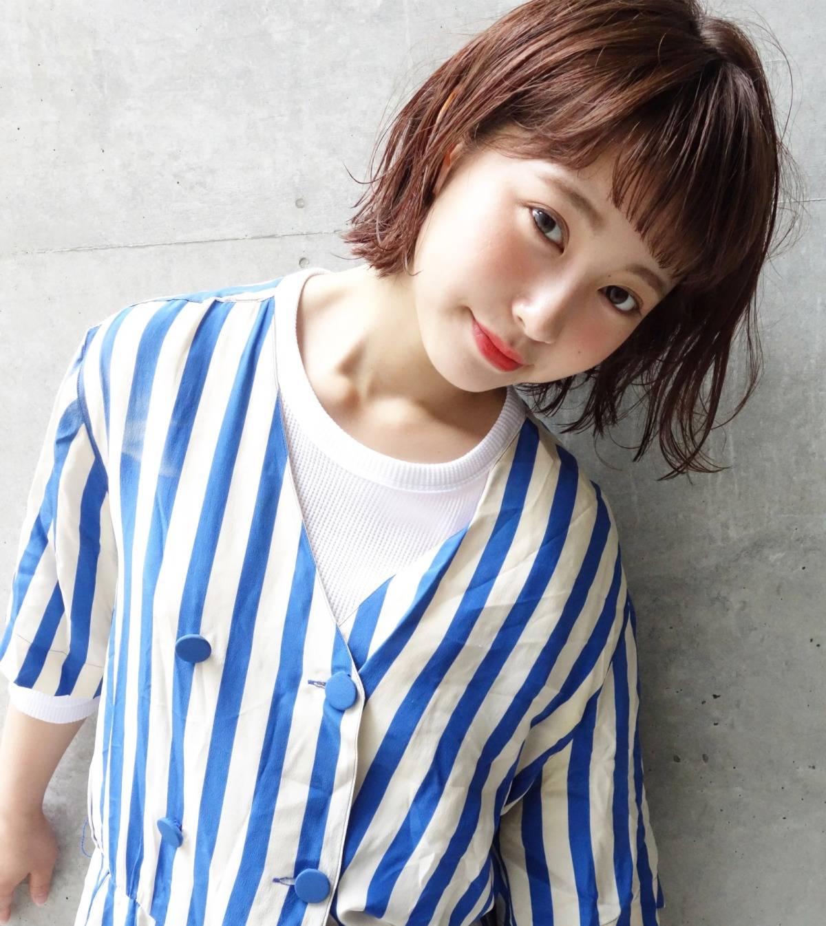 ほつれ感ニュアンスボブ