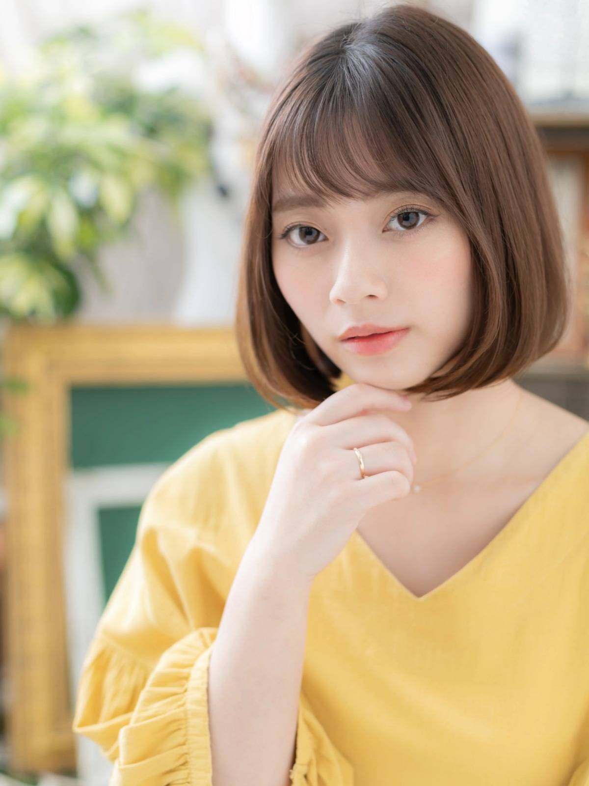 まとまり感きれいめボブ