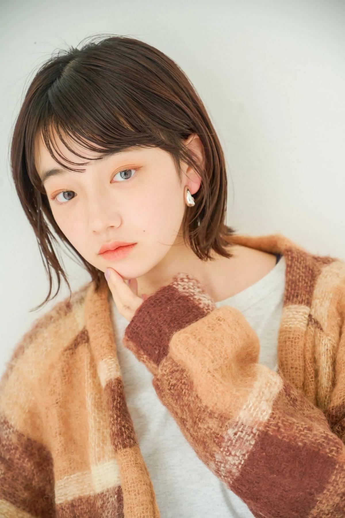 ナチュラルレイヤーボブ