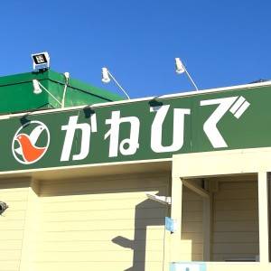  かねひでの看板 