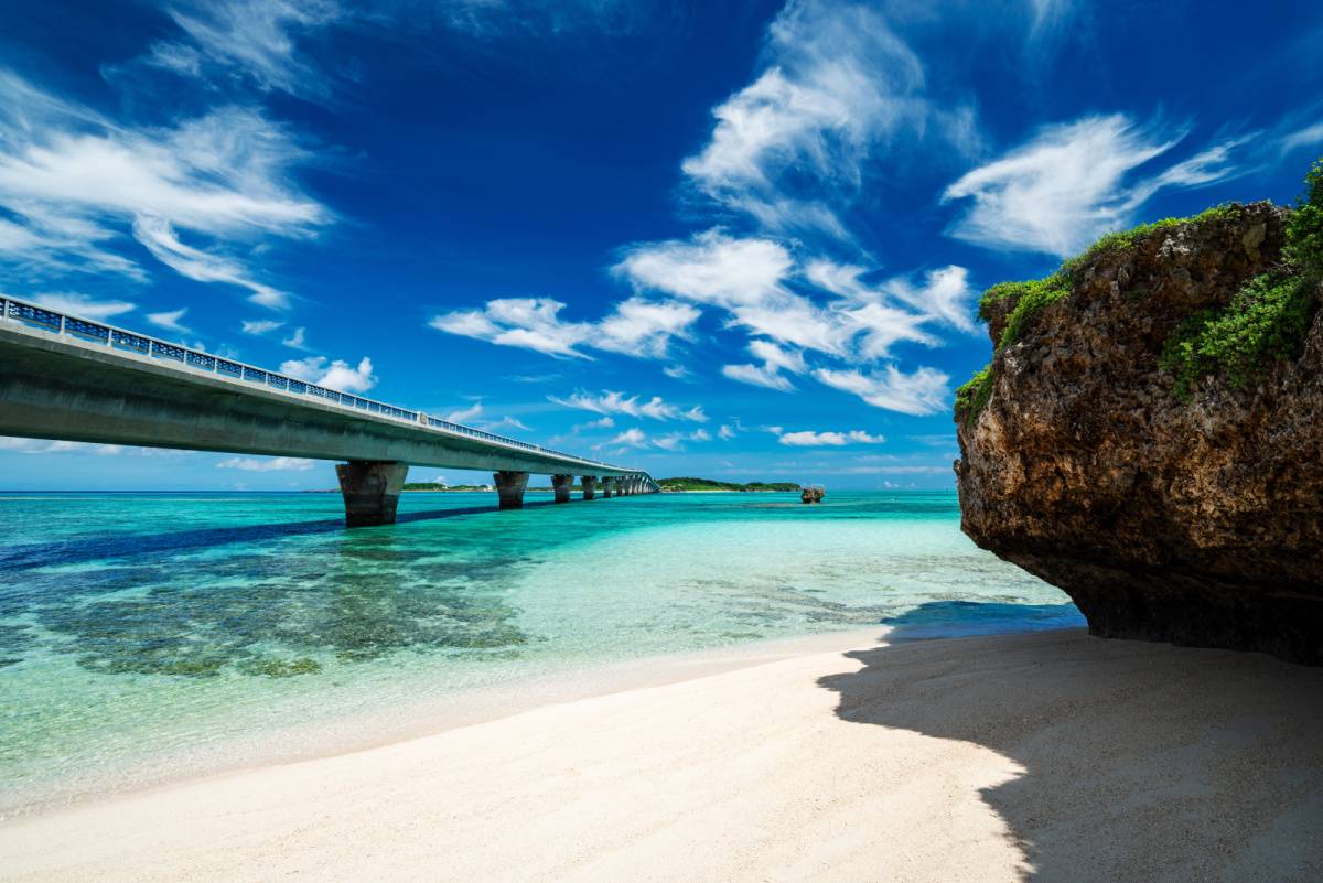 池間大橋　沖縄　宮古島