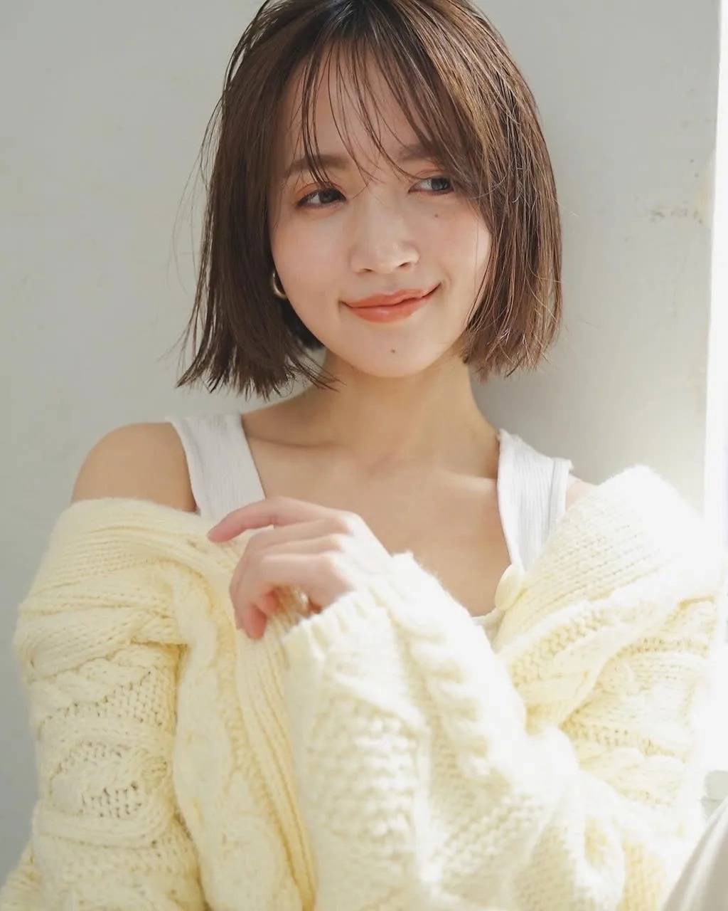 切りっぱなしこなれボブ