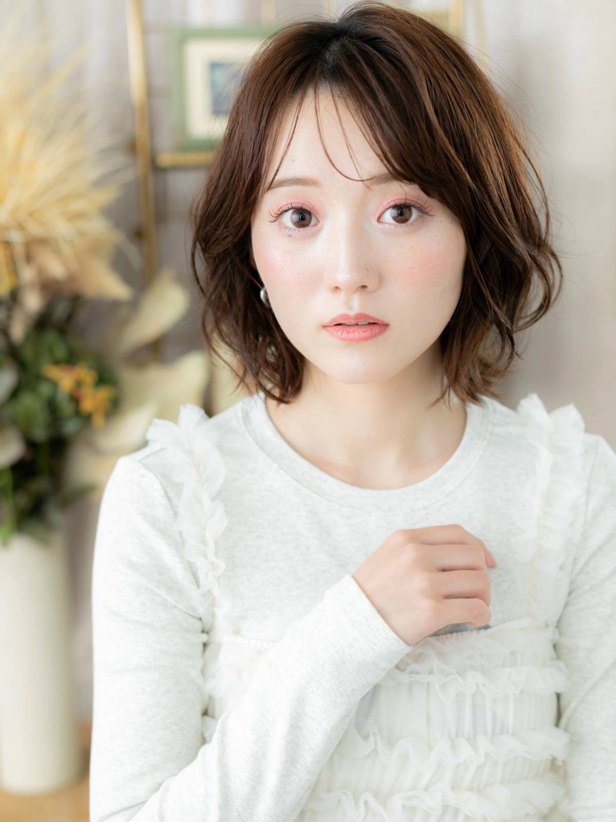 ゆるふわウルフボブ