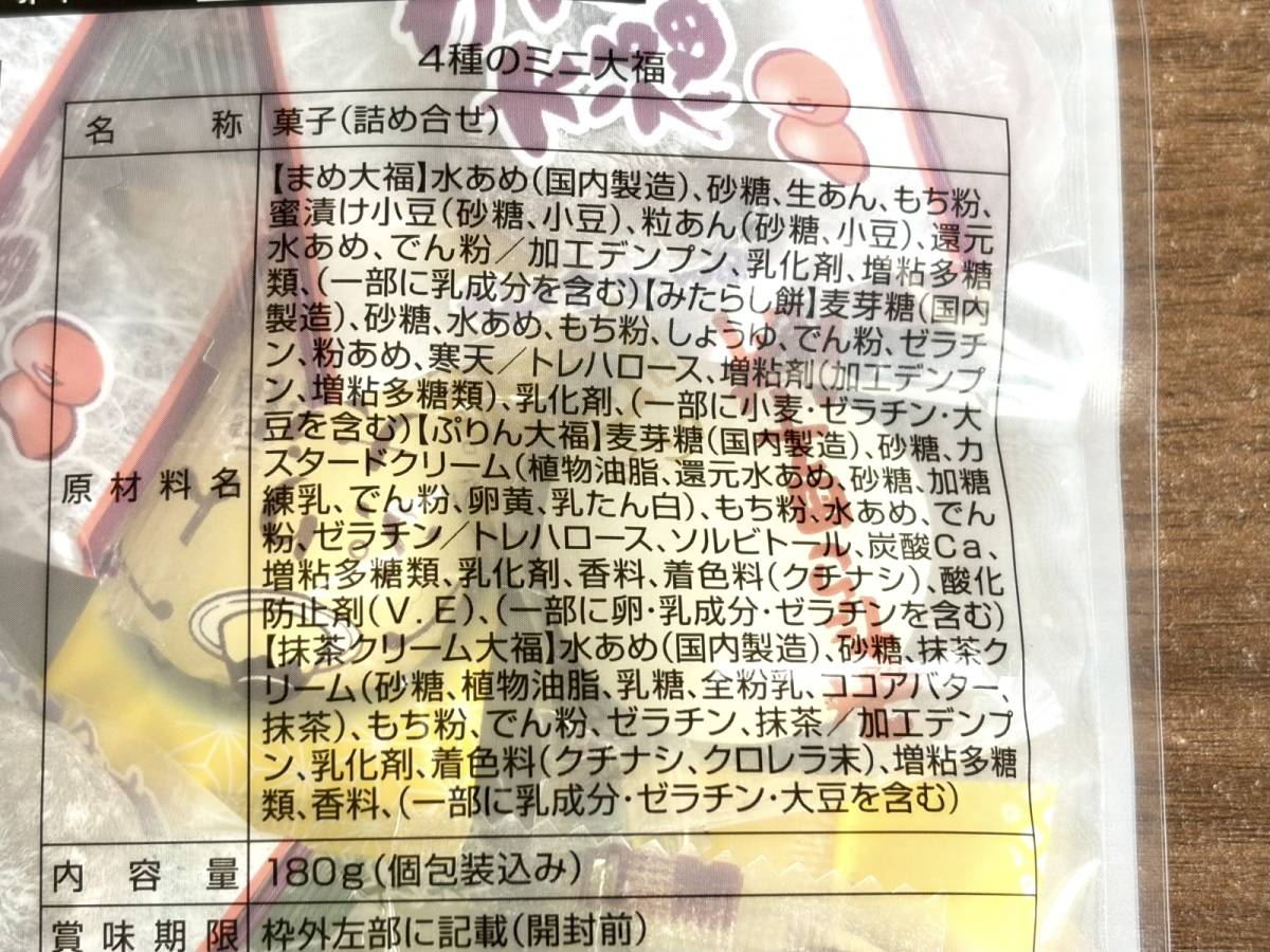 成分表