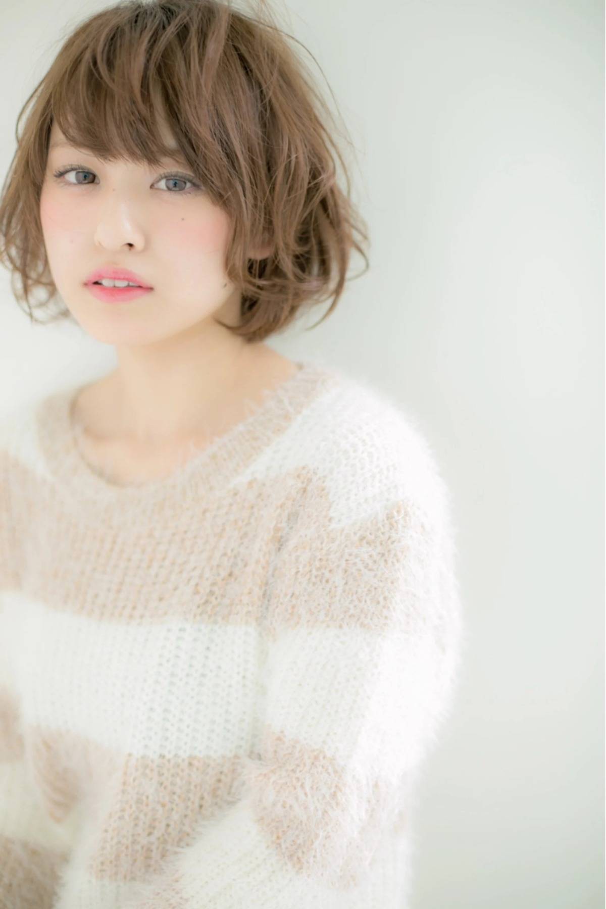 くしゅパーマショート