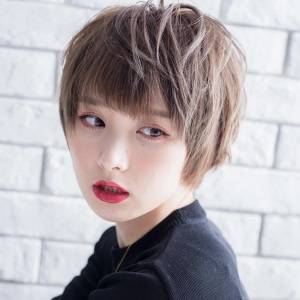  ナチュラルマッシュショート 