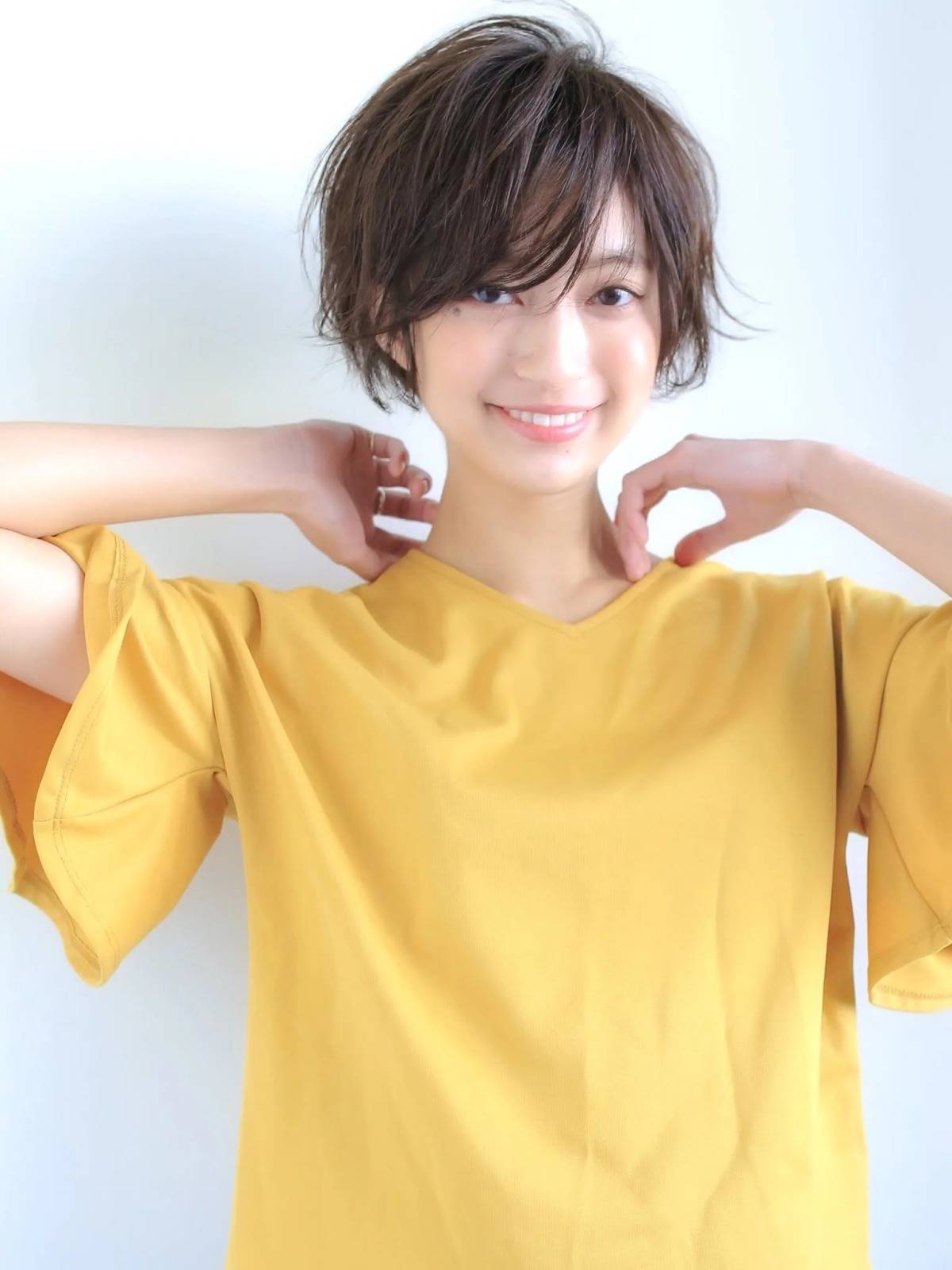 ほつれ感ショート