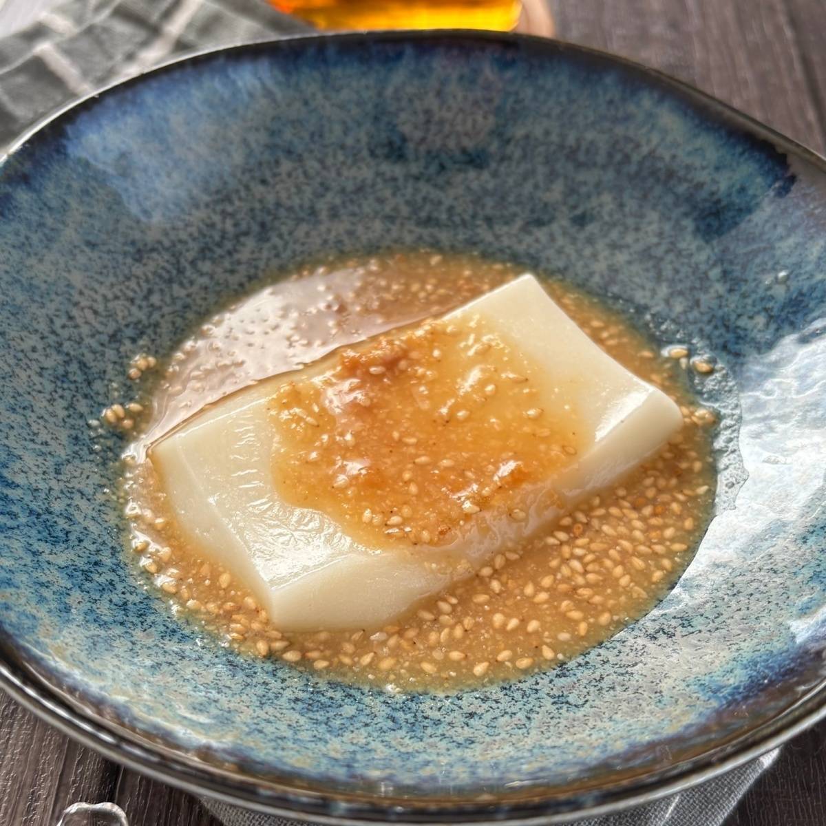 サトウ食品公式の「ごま味噌もち」のレシピ