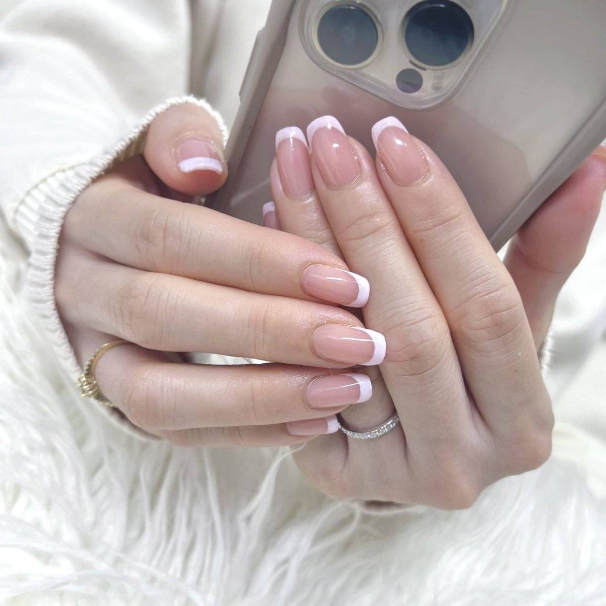 ミルキーピンクネイル