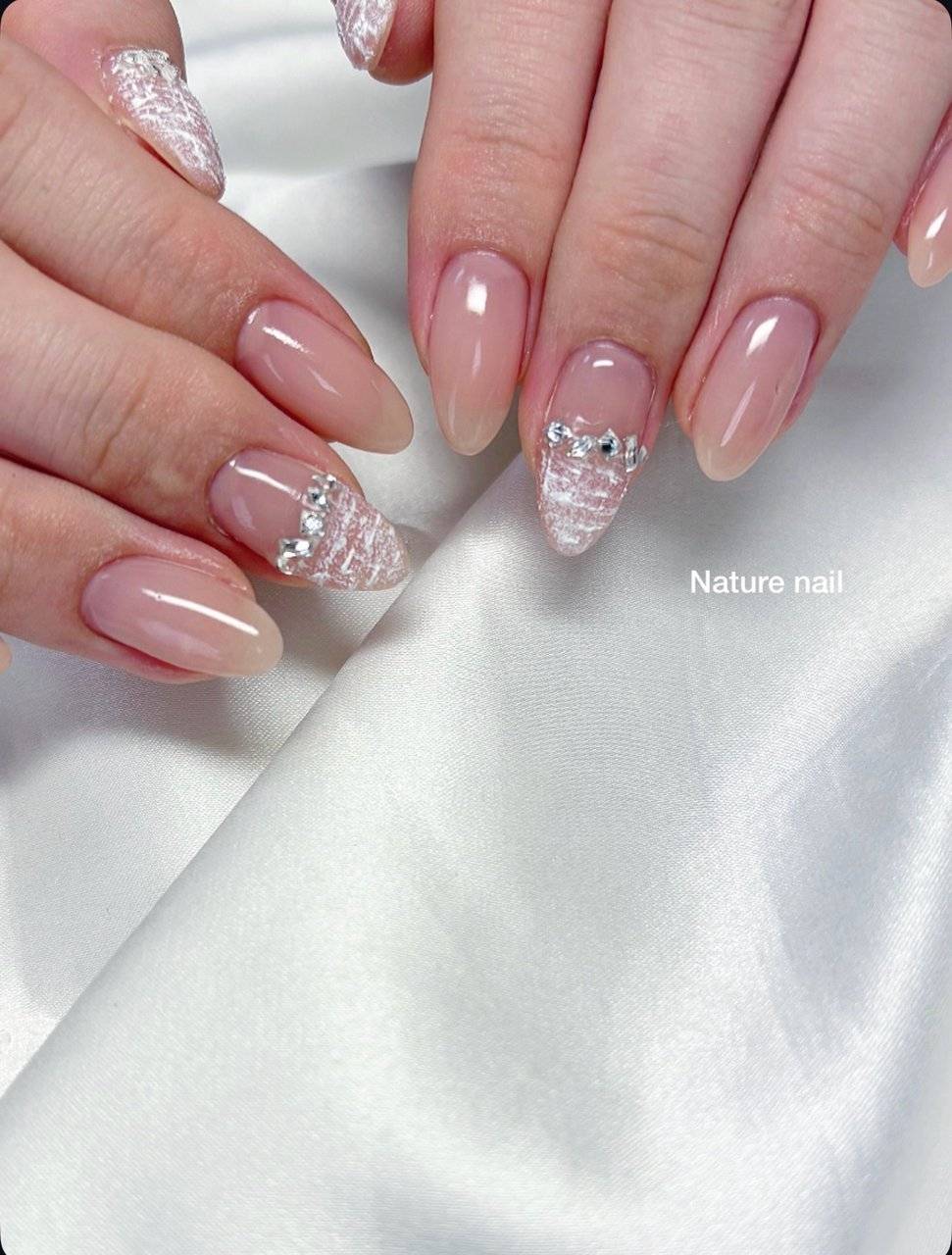 ミルキーピンクネイル