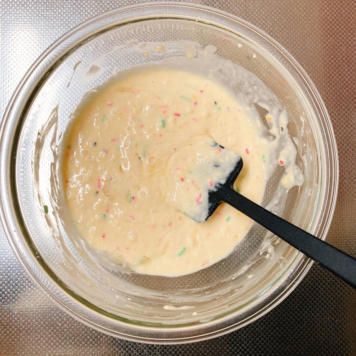 森永公式の「カラフルホットケーキ」のレシピ