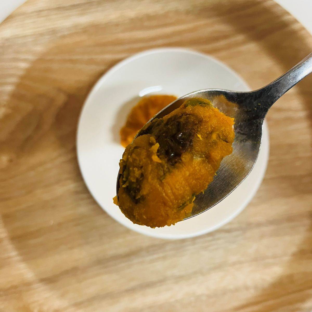 JAグループ公式の「かぼちゃのレーズン茶巾♪」のレシピ