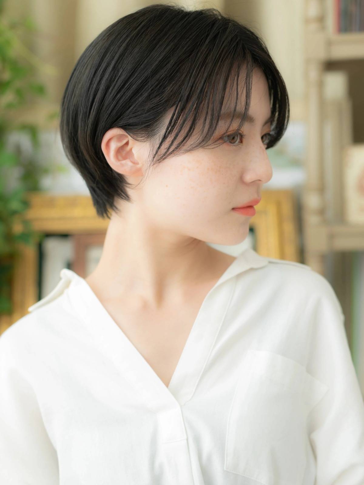 まとまり感マッシュショート