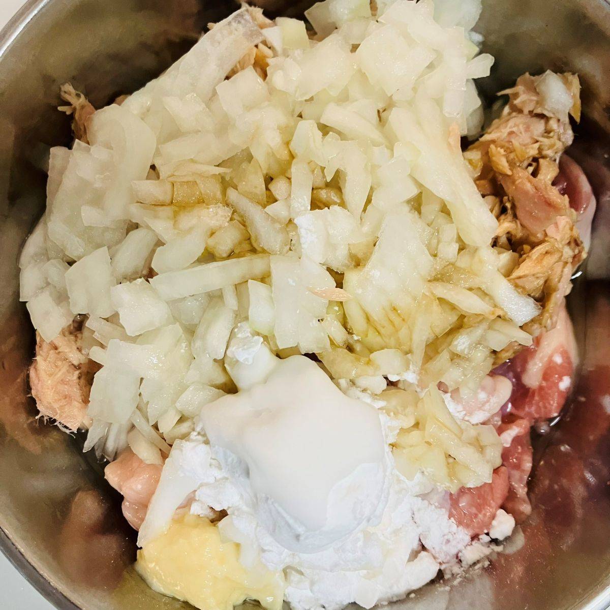 いなば公式の「ツナと鶏肉の落とし揚げ」のレシピ