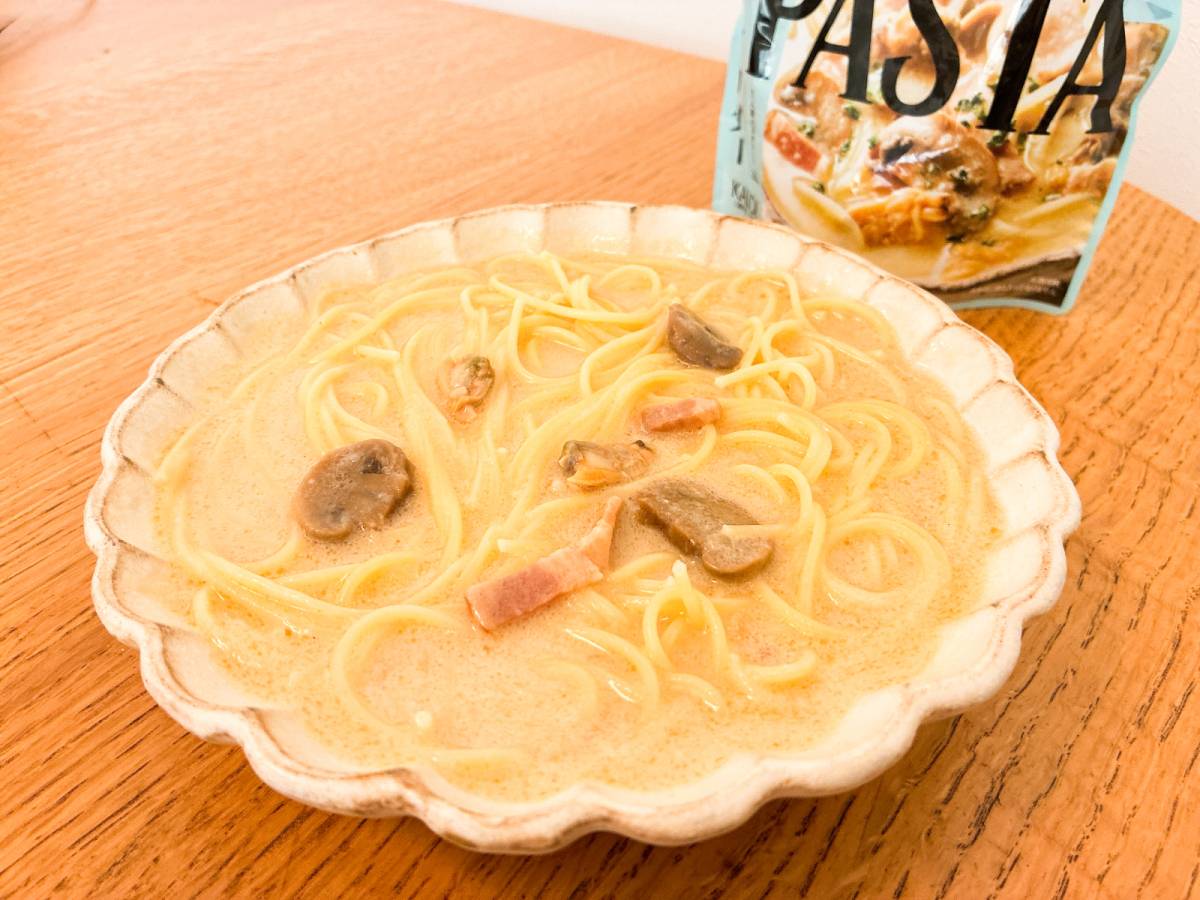 ガーリックの香りが食欲をそそる♡