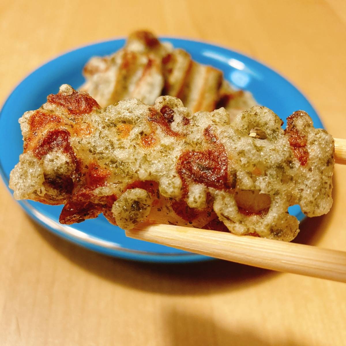 紀文公式の「焼ちくわのフライパンで作る磯辺揚げのレシピ」のレシピ