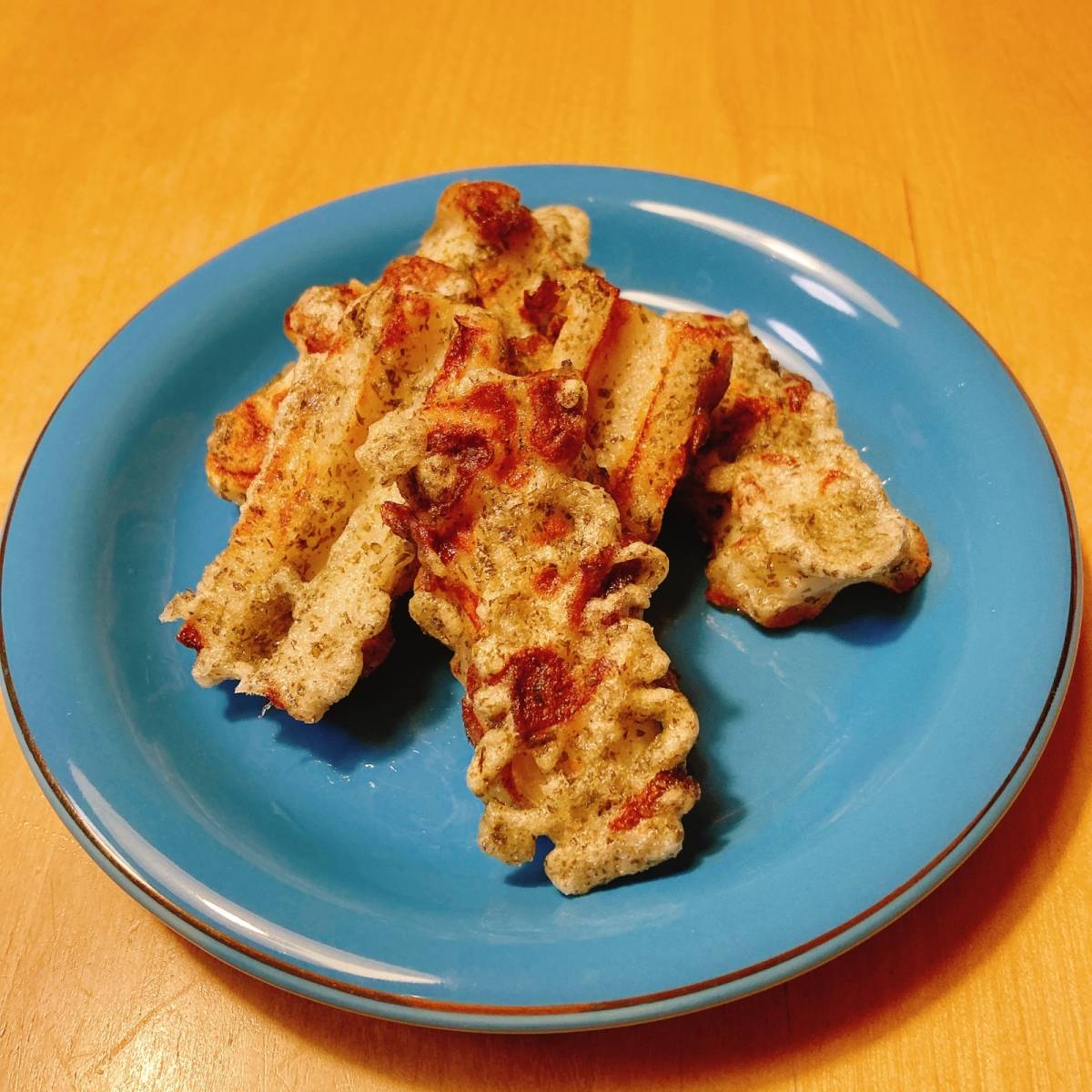 紀文公式の「焼ちくわのフライパンで作る磯辺揚げのレシピ」のレシピ