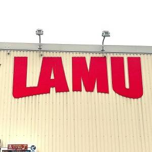  ラ・ムーの看板 