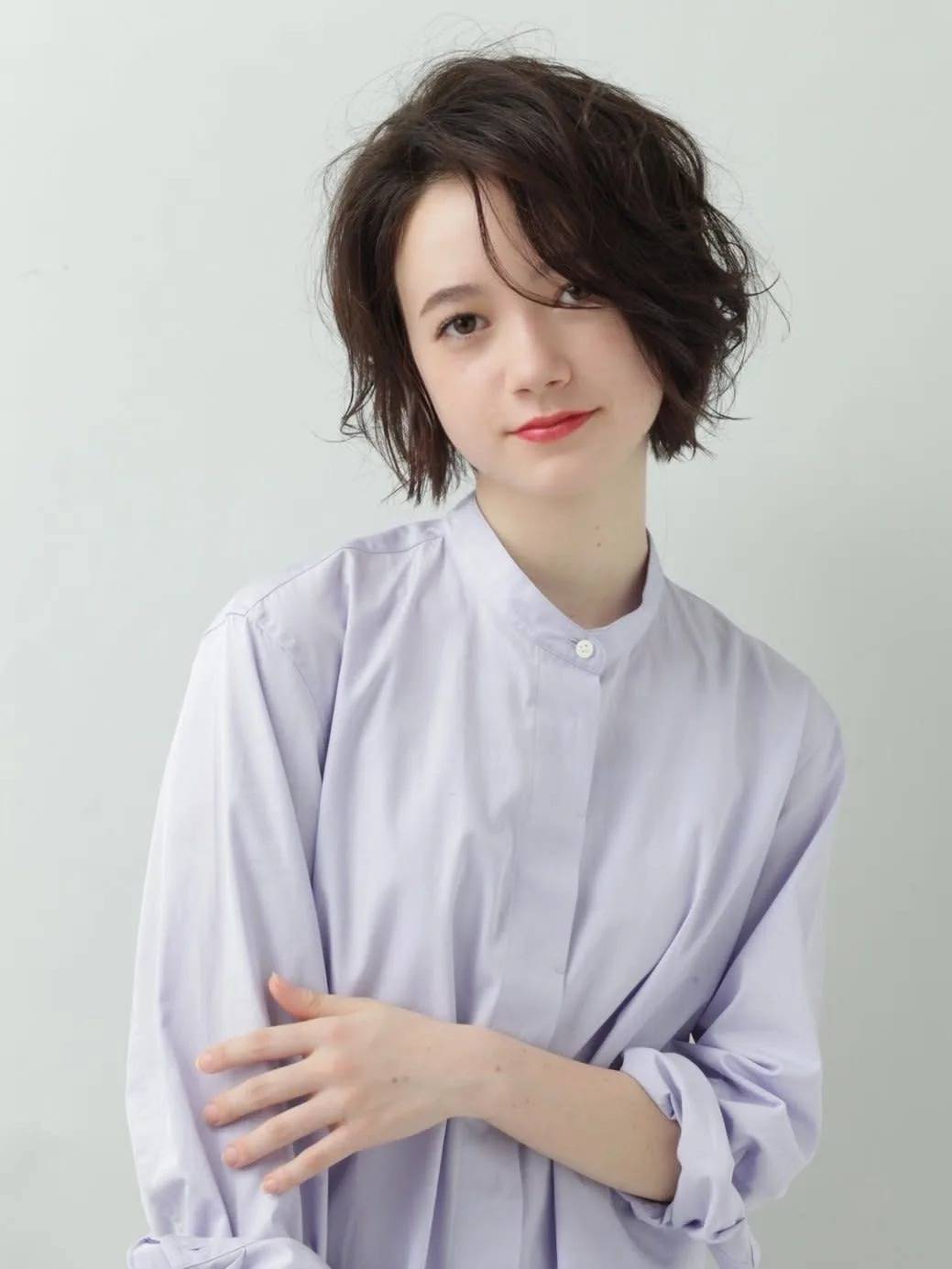 エフォートレスな無造作ボブ