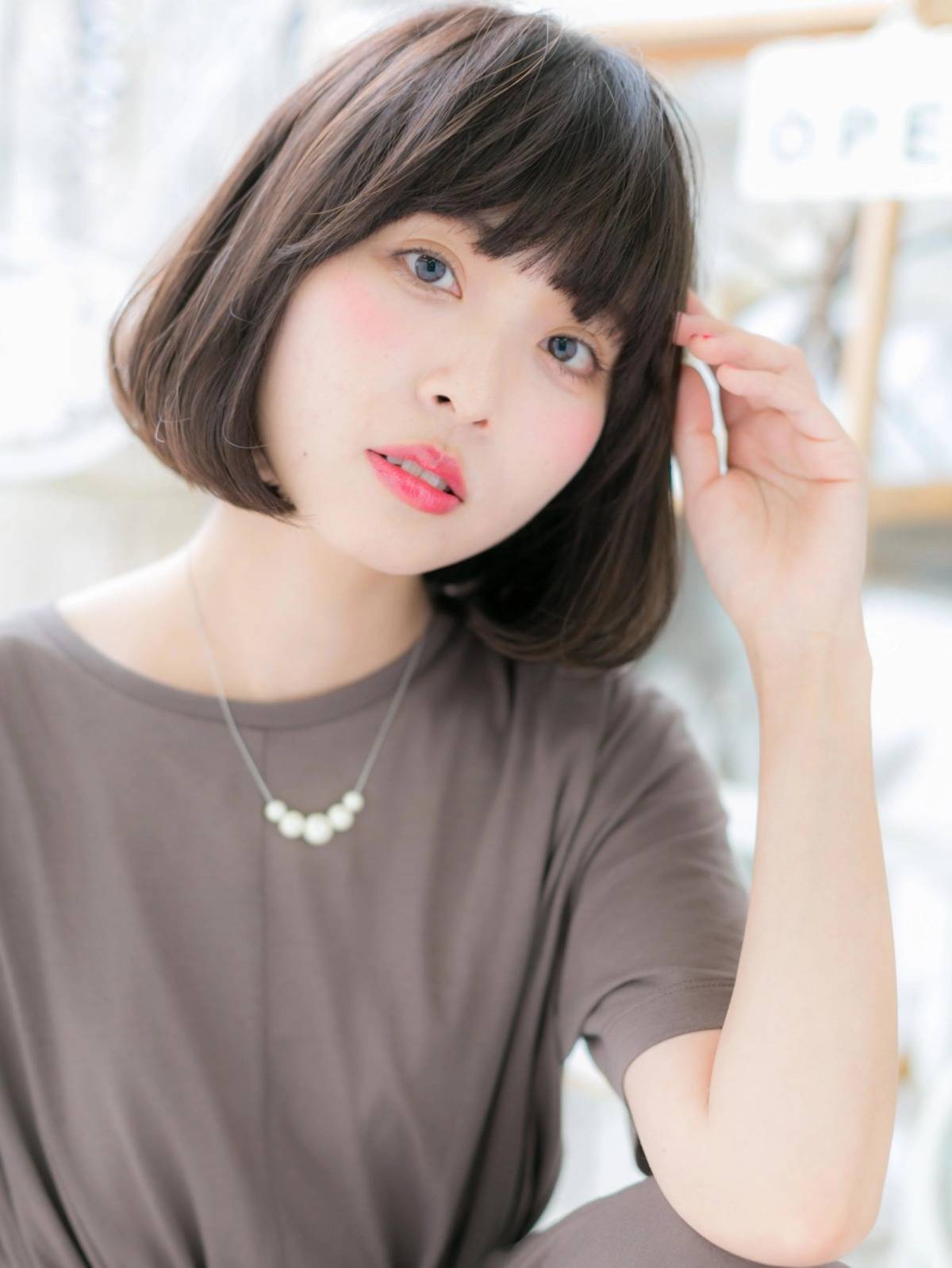 大人可愛いワンカールボブ