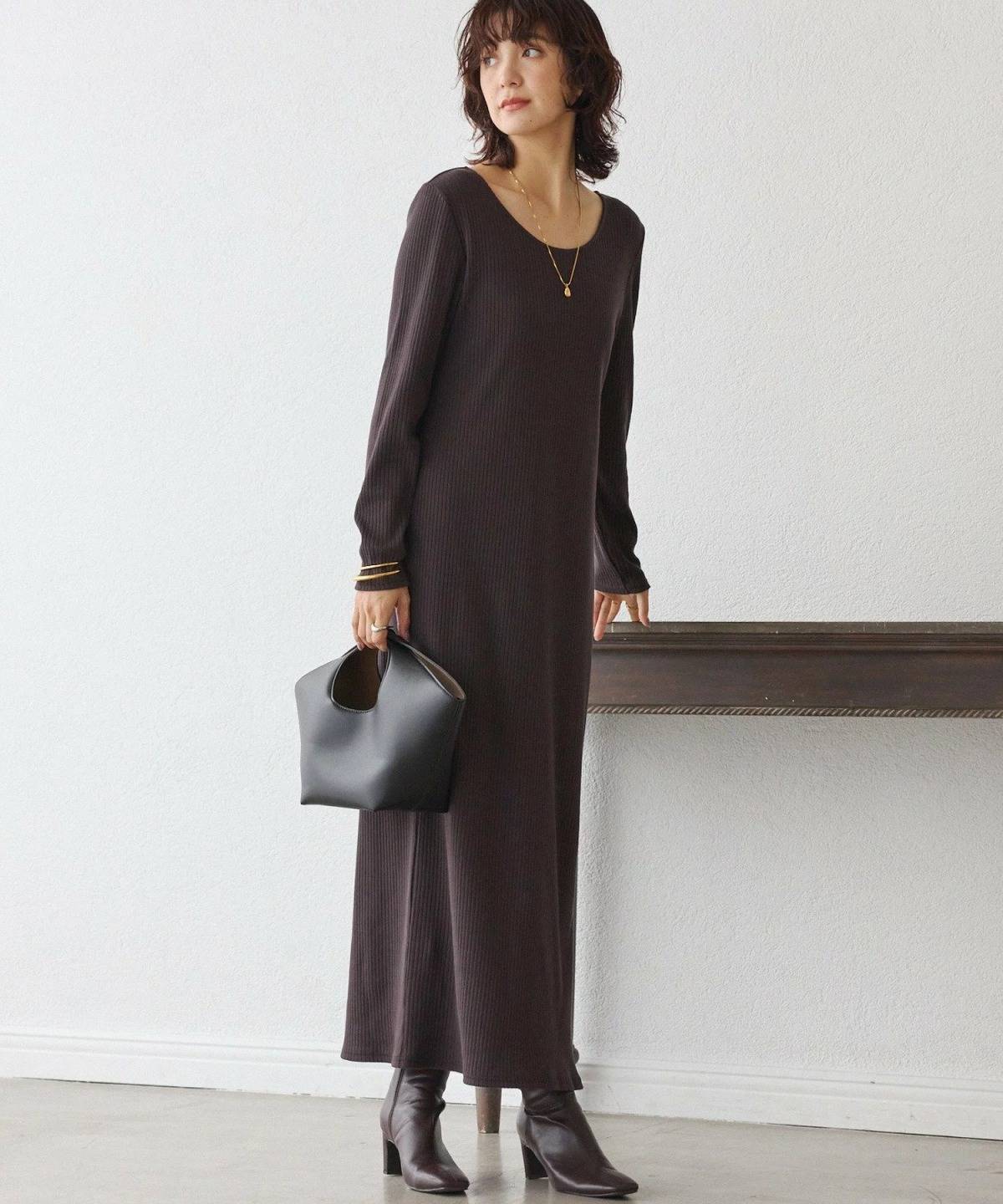 RIVE DROITE NEW2WAYロングリブワンピース