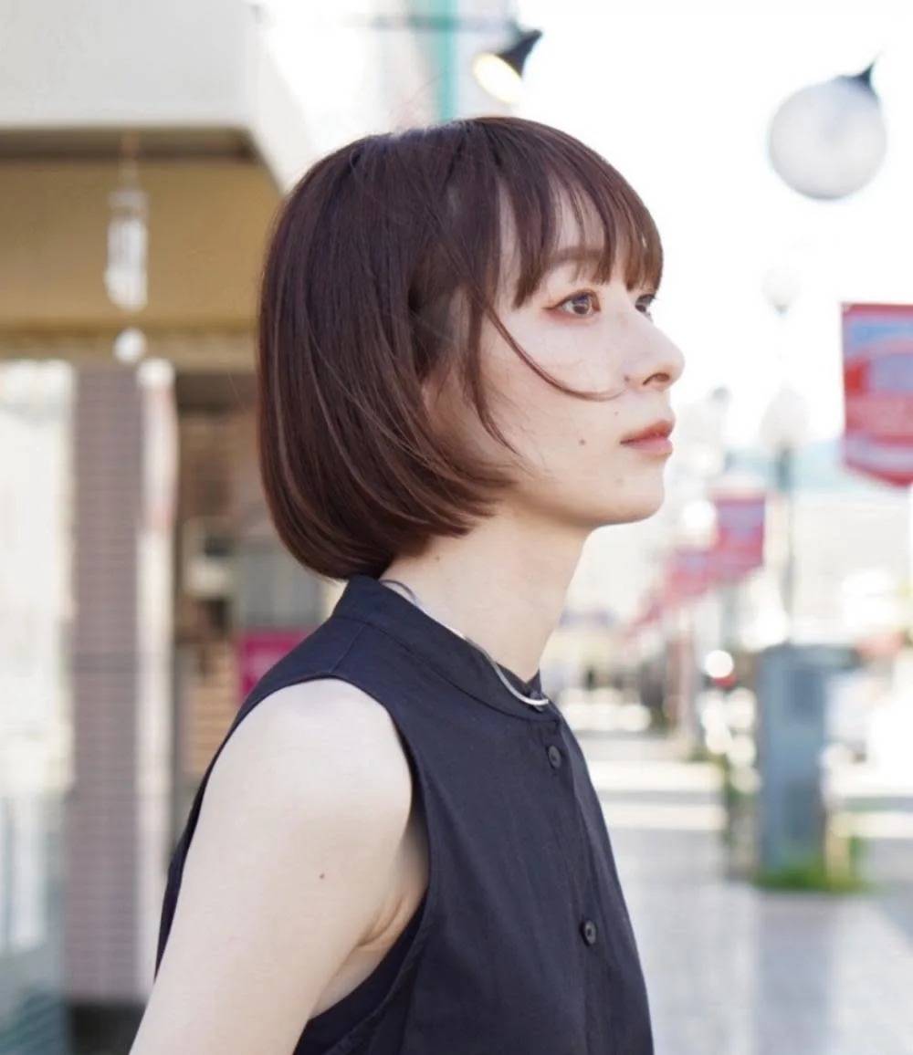 きれいめ丸みボブ