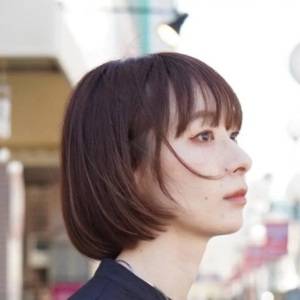  きれいめ丸みボブ 