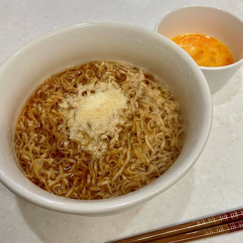 チキンラーメン公式の「つけたま！」のレシピ