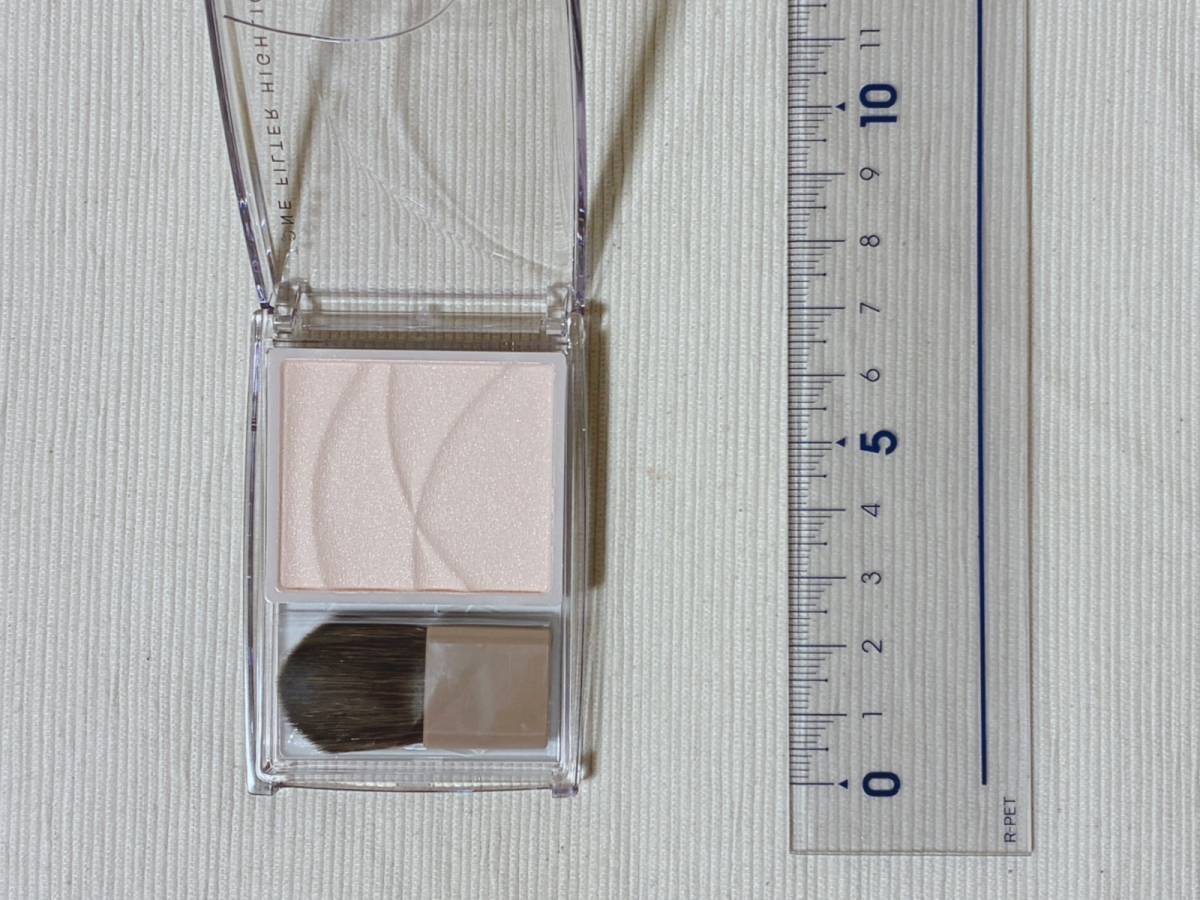 CEZANNE セザンヌ トーンフィルターハイライト 01フィルターベージュ 本体 定規