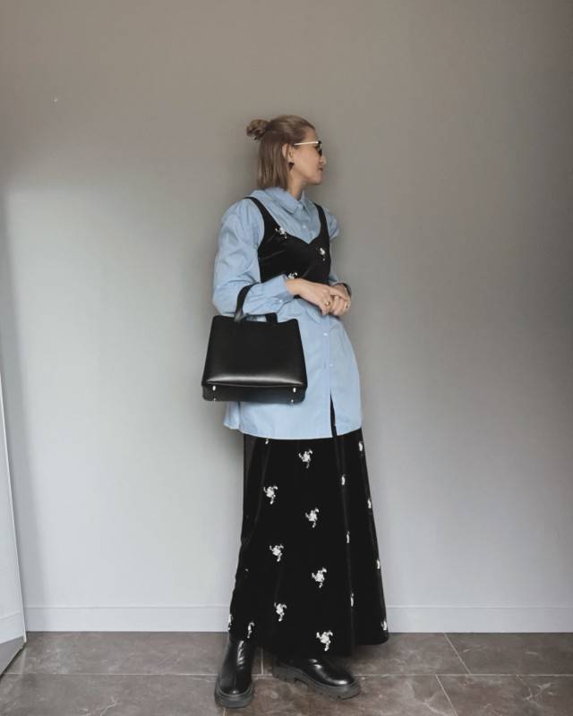 ビスチェとのセットアップを選ぶ!