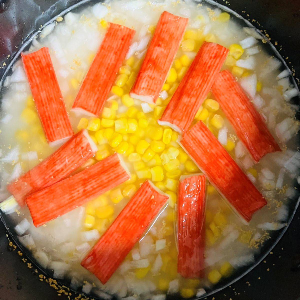 いちまさ公式の「サラダスティックでピラフ」のレシピ