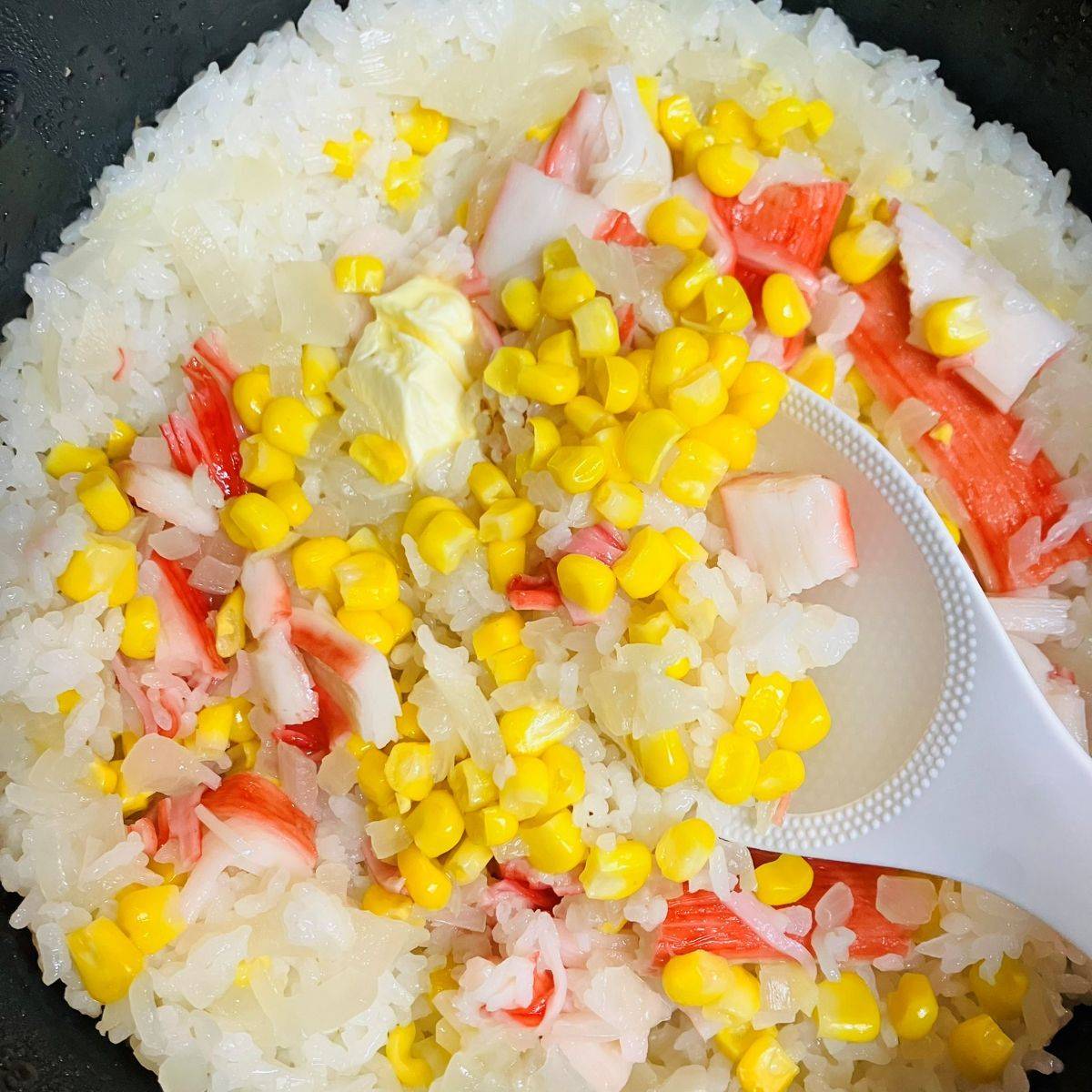 いちまさ公式の「サラダスティックでピラフ」のレシピ