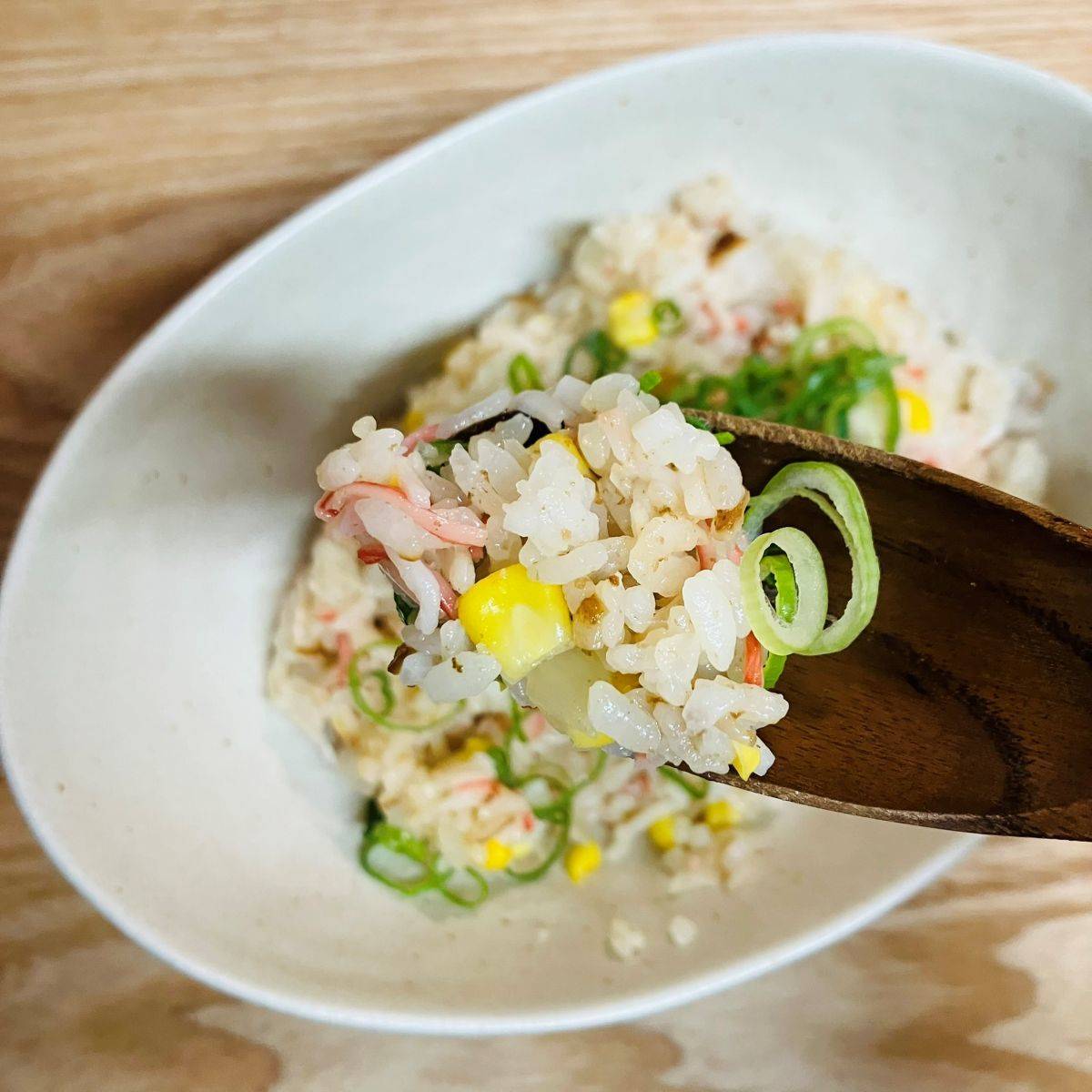 いちまさ公式の「サラダスティックでピラフ」のレシピ