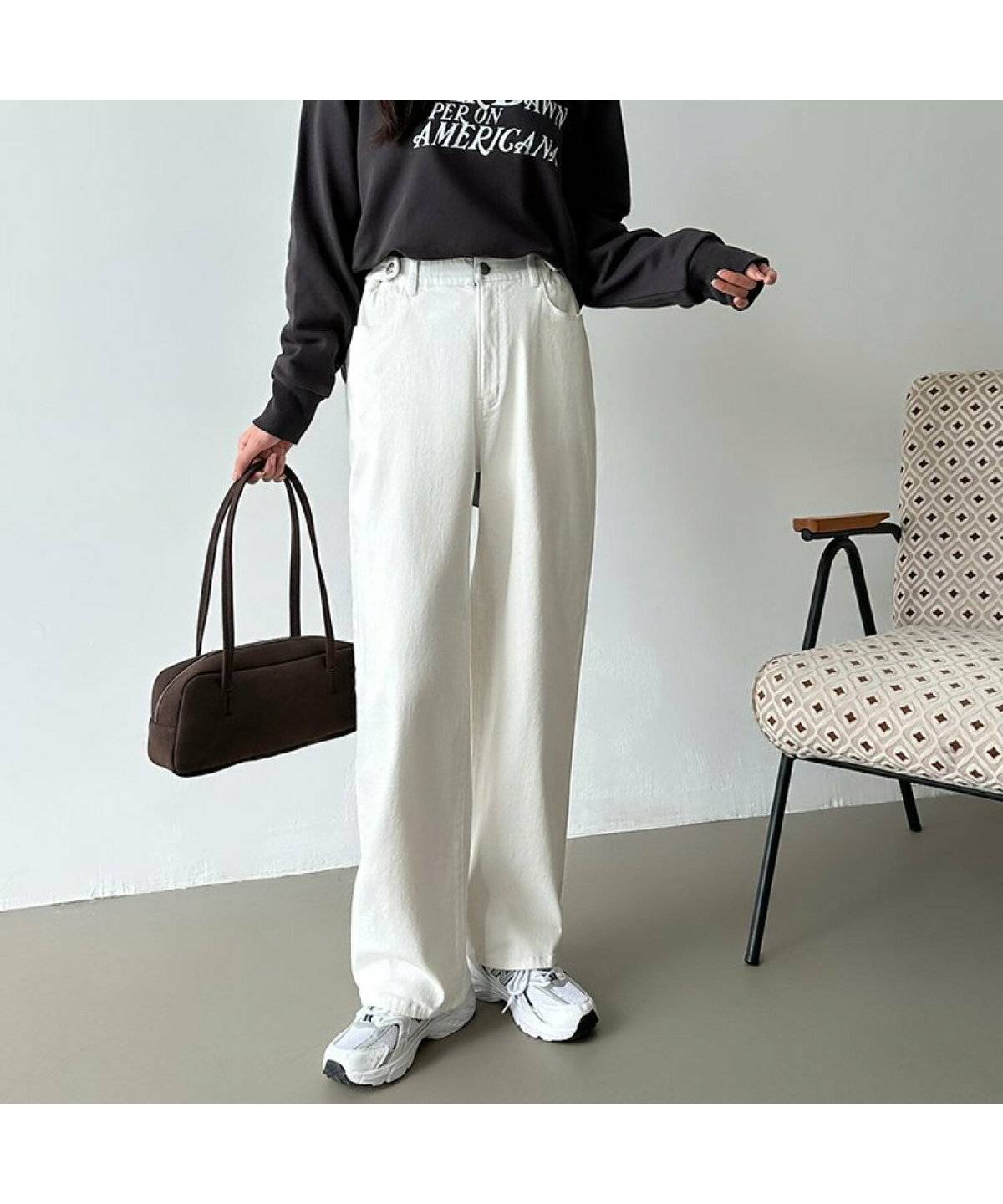 デニムパンツコーデ