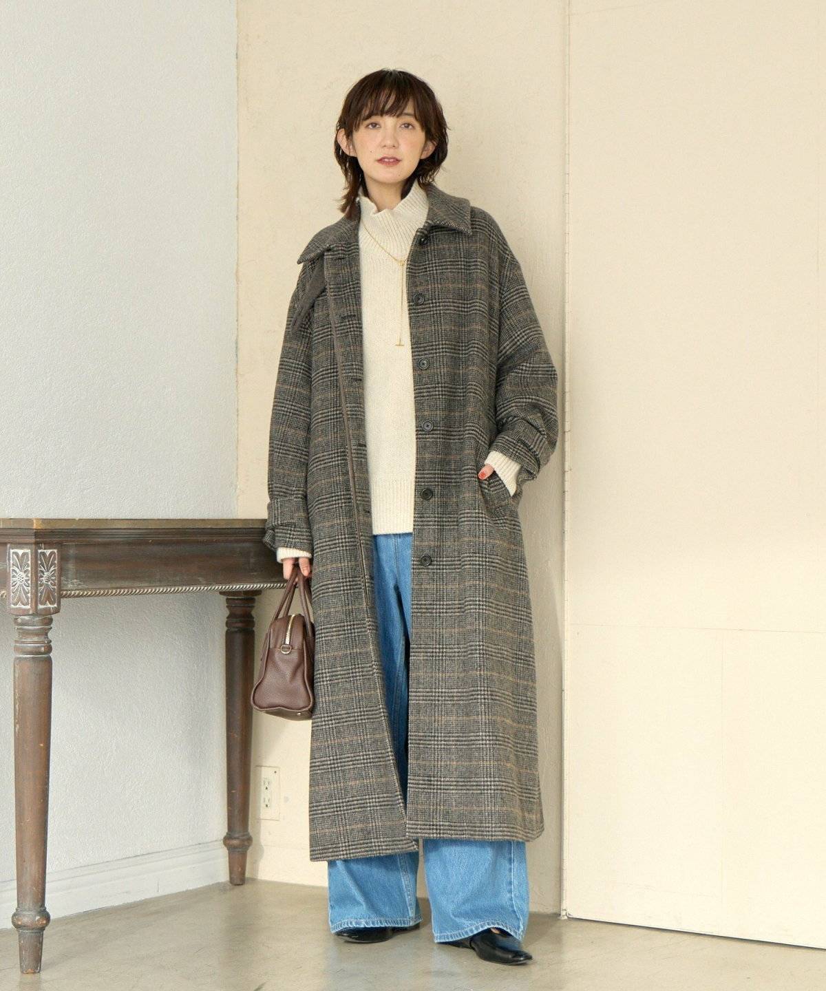 デニムパンツコーデ