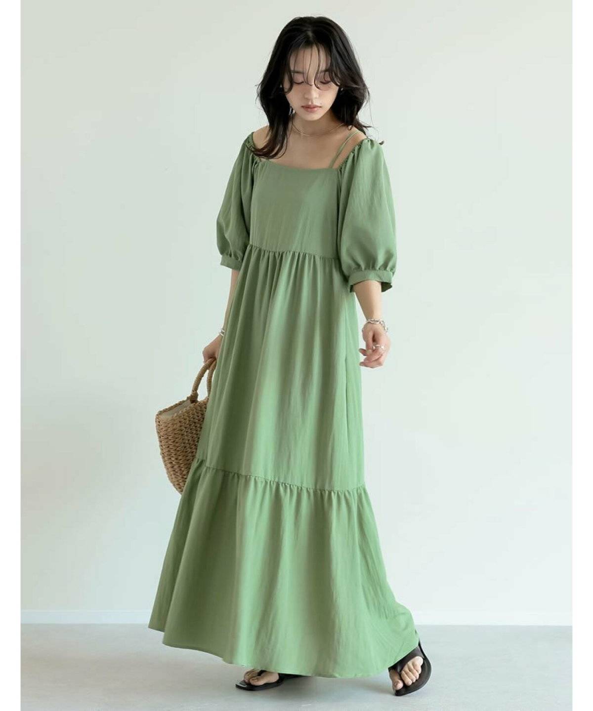 ワンピースコーデ