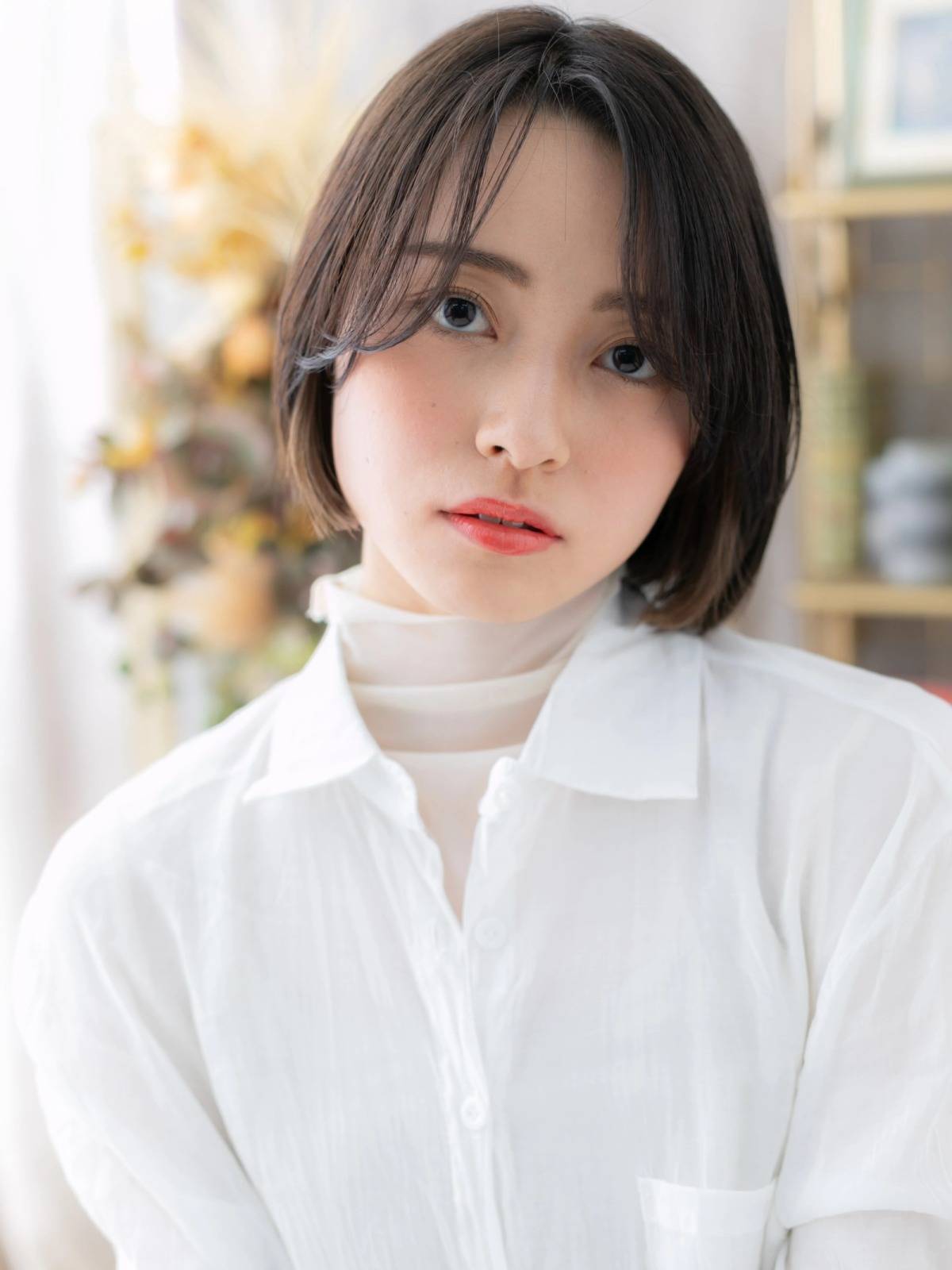 ダークカラーボブ