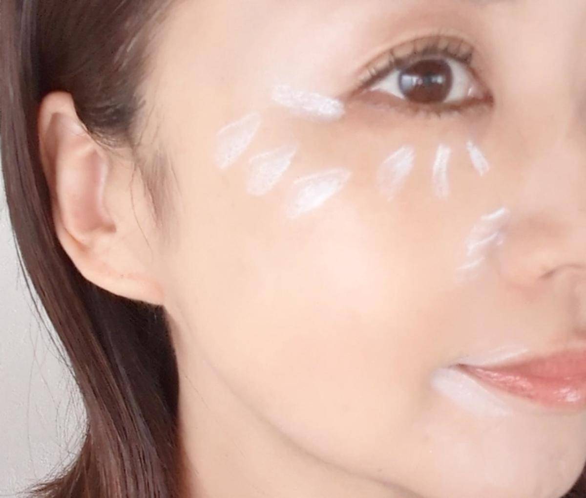 セザンヌブライトカラーシーラーをのせる箇所