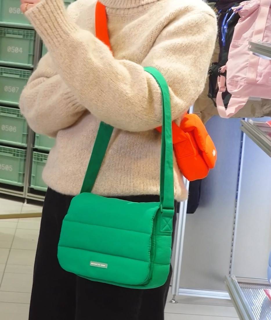 BEYOND THE VINES Poofy Bag