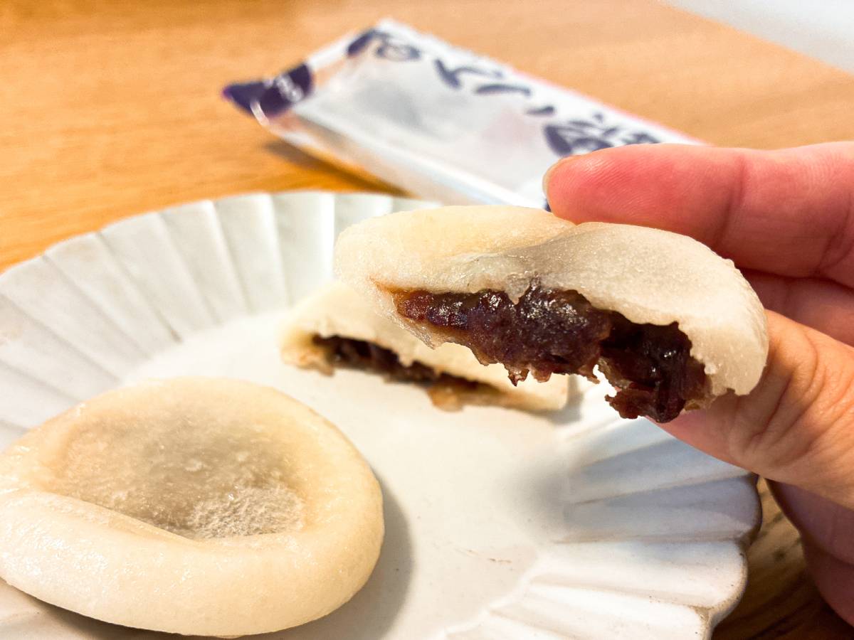 やさしいあんこの甘みが美味♡