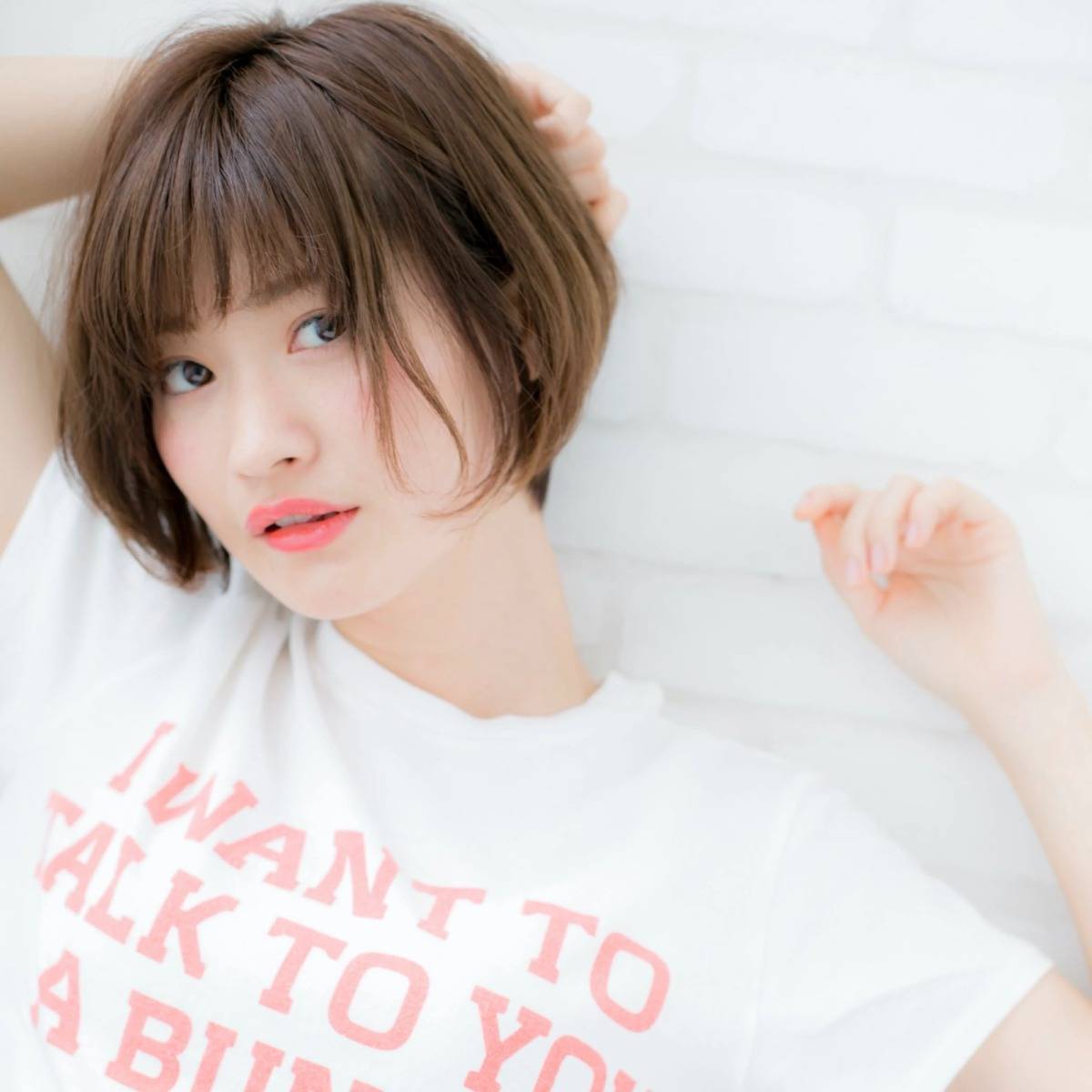 シンプルひし形ショート