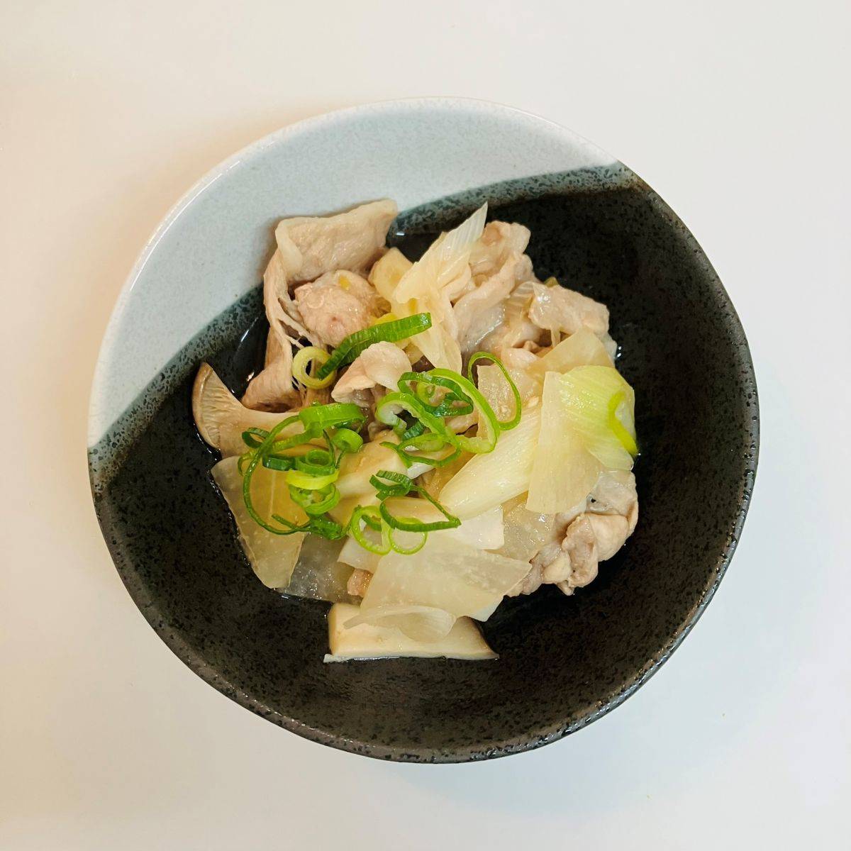 JAグループ公式の「エリンギ大根肉ネギ」のレシピ