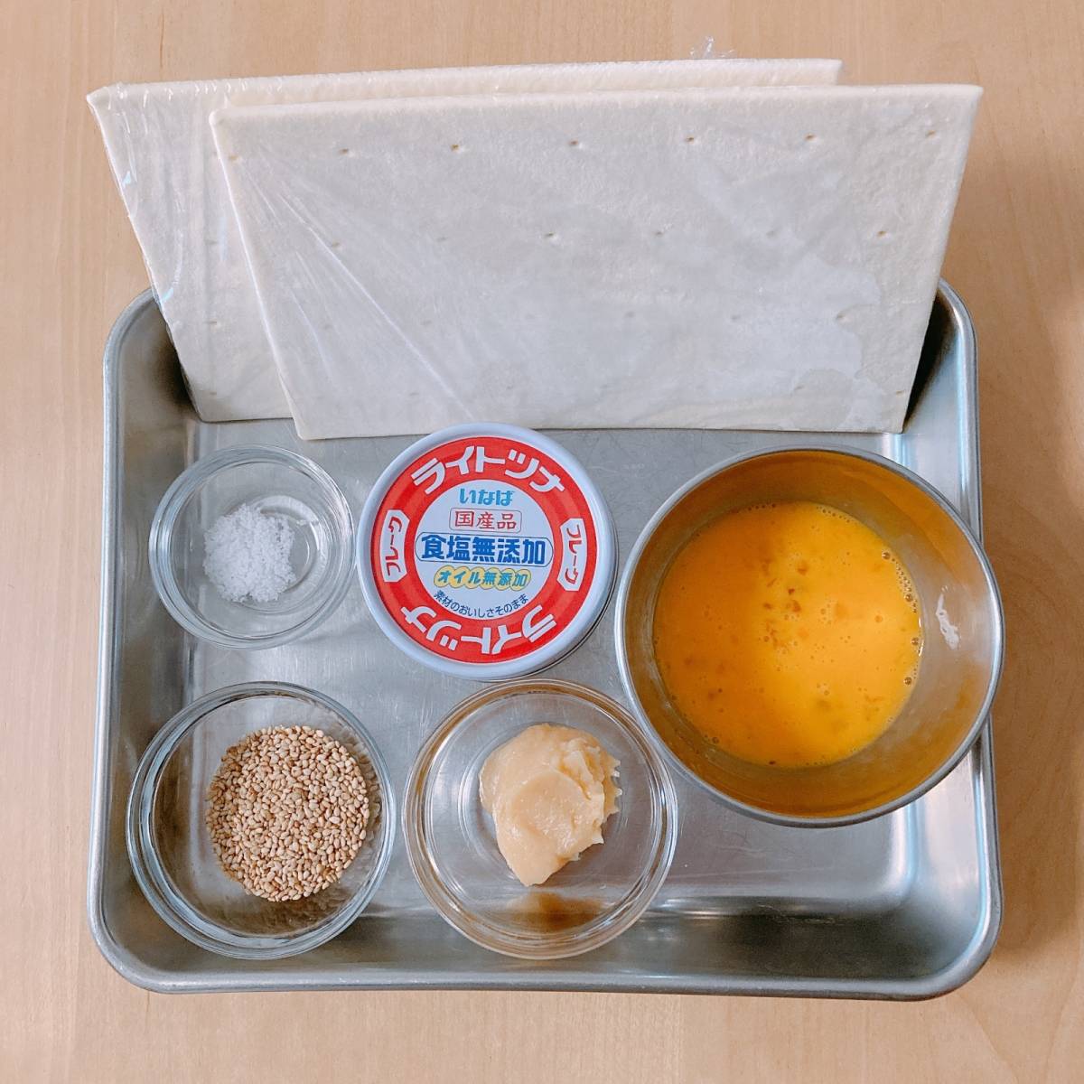 いなば公式の「ツナとパイのくるくる巻き」のレシピ