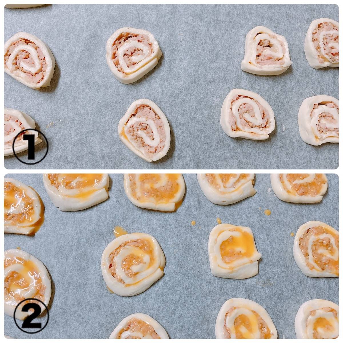 いなば公式の「ツナとパイのくるくる巻き」のレシピ