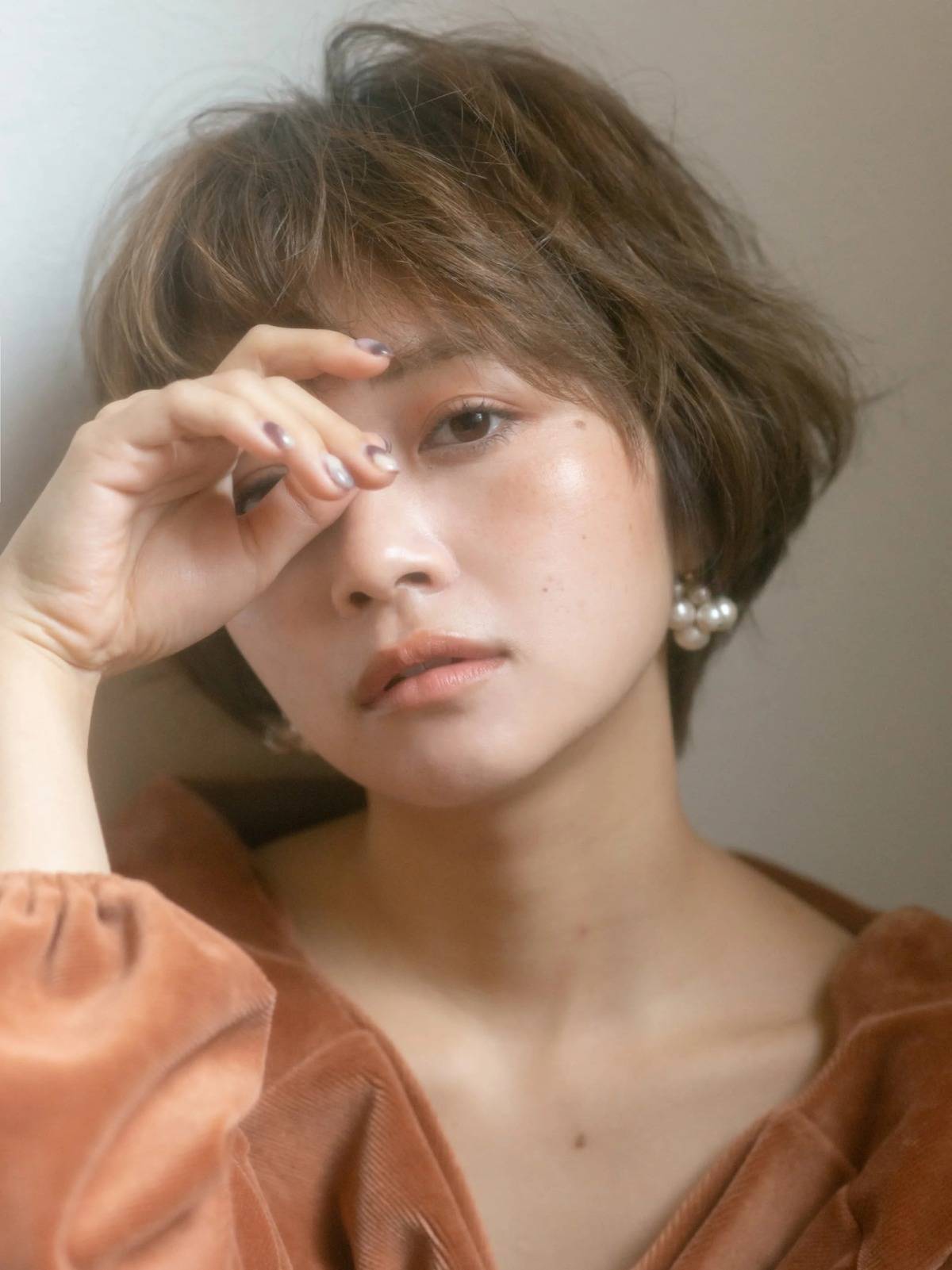 ふんわり抜け感ショート