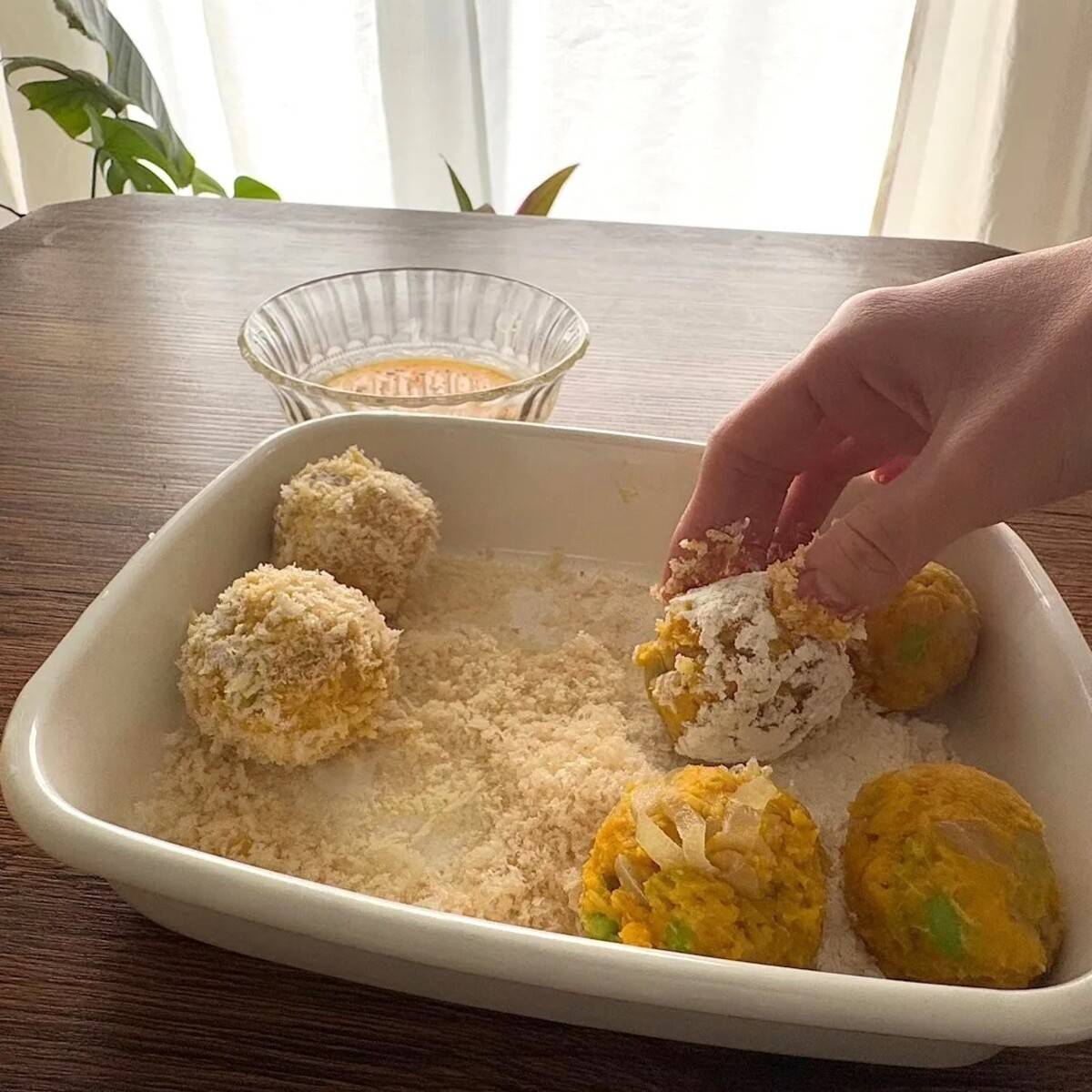 JAグループ公式の「かぼちゃのとろーりクリームコロッケ」のレシピ