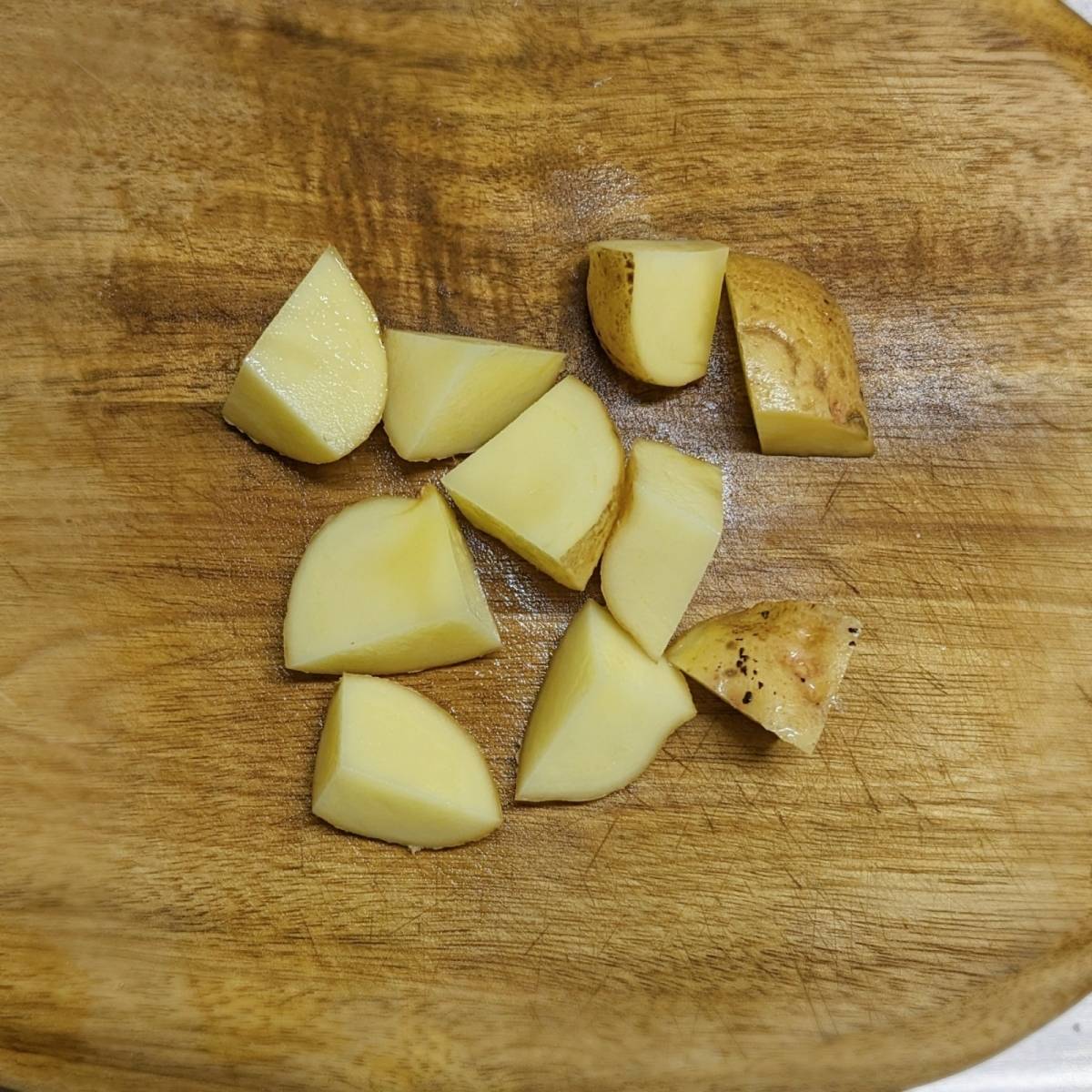 JAグループ公式の「皮付き新じゃがでホクホクいも」のレシピ