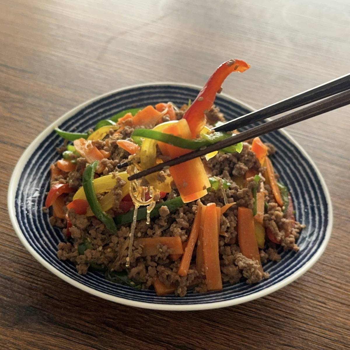 JAグループ公式の「ご飯が進む♪カラフル♡チャプチェ」のレシピ