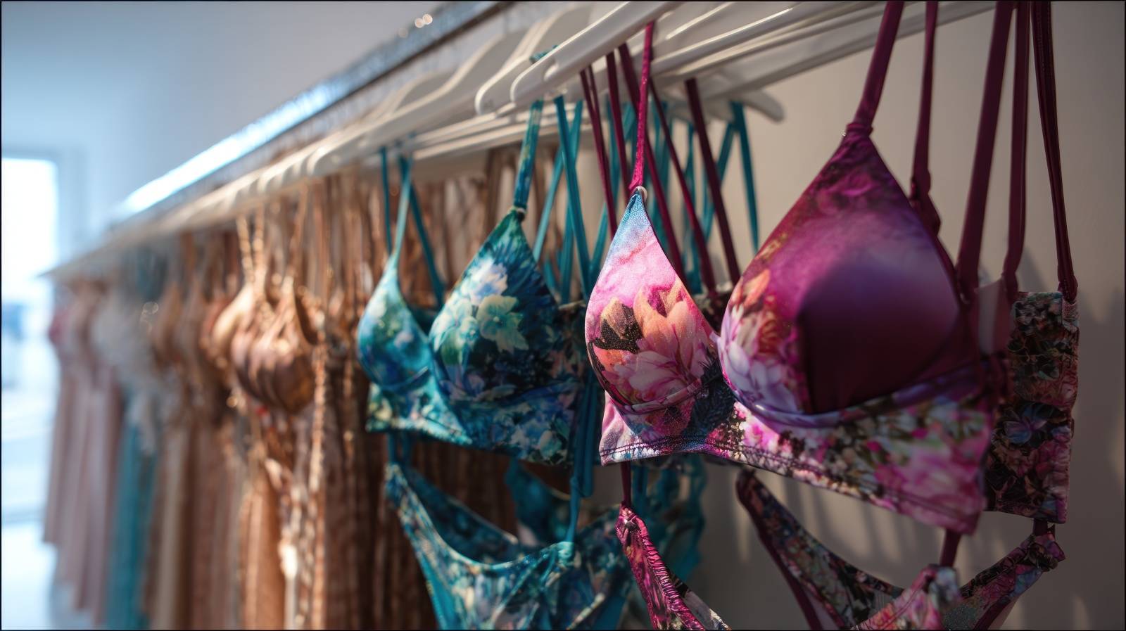 健康運　下着　上がる　カラフル